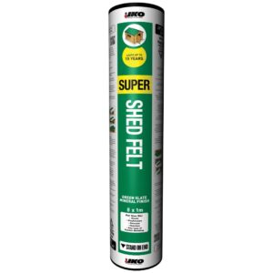 IKO Super Shed Felt - Green 8m Roll