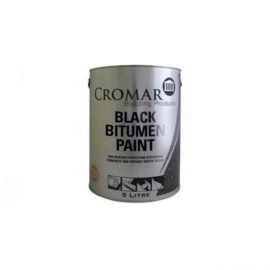 Cromar Black Bitumen Paint 25 Litre ERoofing