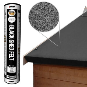 IKO Shed Felt - Black 8m x 1m Roll
