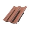 Red double pantile vent