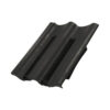 Black double pantile vent