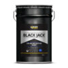 This image displays the front of the product which is Everbuild Black Jack 907 Solar Reflective Paint – 25 Litre