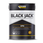 Everbuild Black Jack 908 DPM – 5 Litre This image displays the front of the product which is a Everbuild Black Jack 908 DPM – 5 Litre