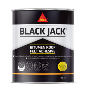 Everbuild Black Jack 904 Roof Felt Adhesive – 1 Litre