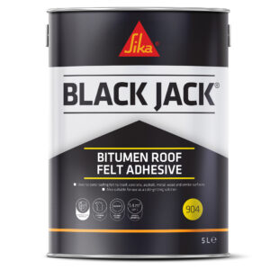 Sika Black Jack 904 Roof Felt Adhesive – 5 Litre