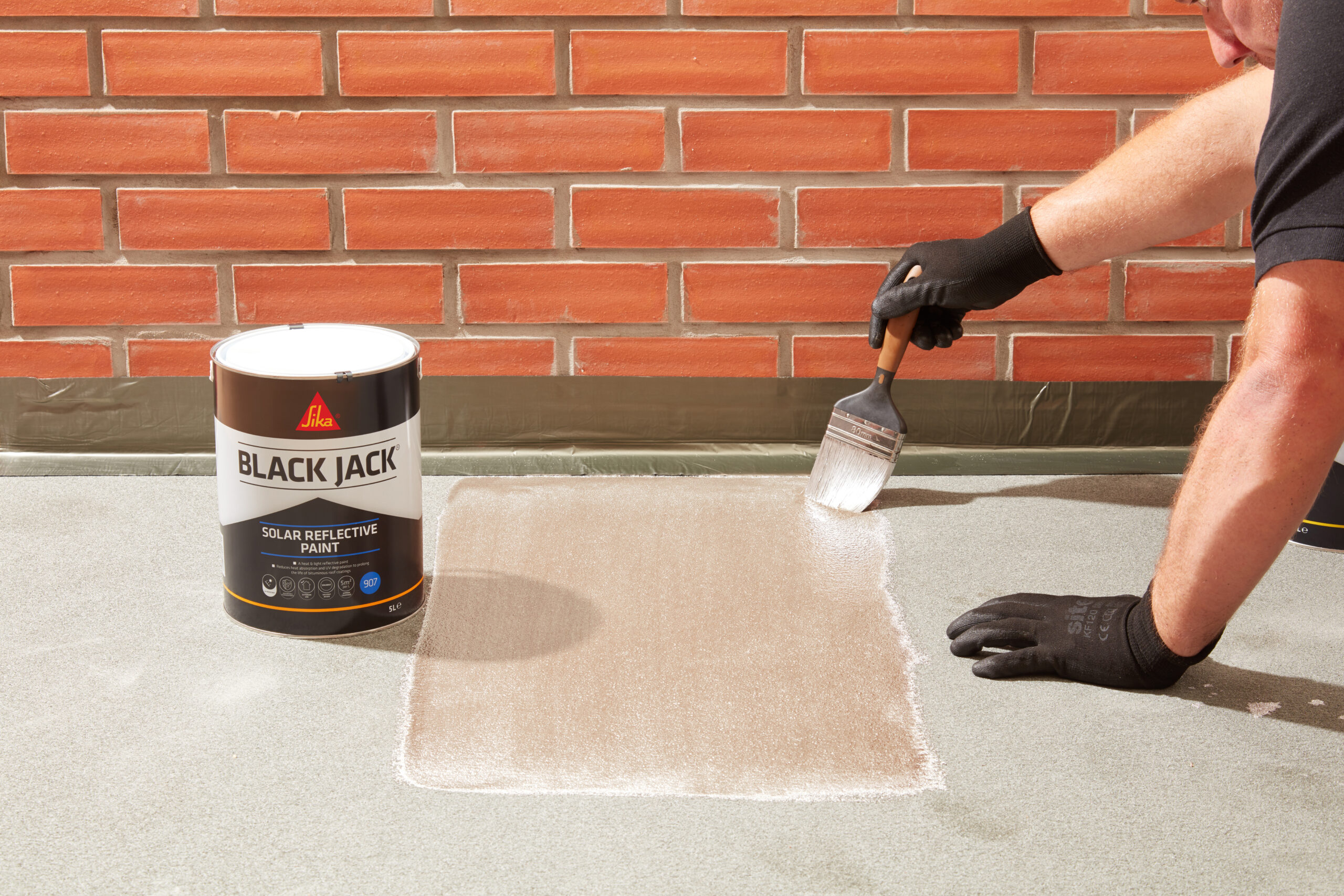 Sika Black Jack 907 Solar Reflective Paint – 5 Litre