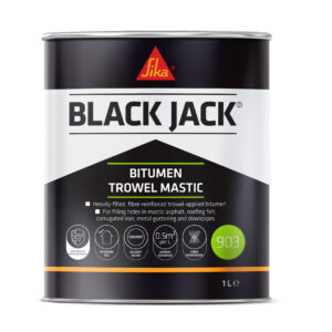Sika Black Jack 903 Bitumen Trowel Mastic – 1 Litre
