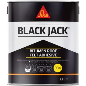 Sika Black Jack 904 Roof Felt Adhesive – 2.5 Litre