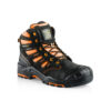 Buckbootz Lightweight Waterproof orange and black Safety Lace Boot