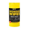This image displays the front of the product which is a Everbuild Multi-Use Wonder Wipes Tub (75 Wipes)