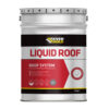 This image displays the front of the product which is a Everbuild Aquaseal Liquid Roof – Slate Grey 21kg