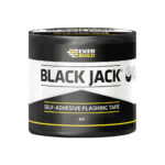 Everbuild Black Jack Flashing Trade Tape – 3m This image displays the front of the product which is a Everbuild Black Jack Flashing Trade Tape – 3m
