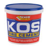 This image displays the front of the product which is a Everbuild KOS Fire Cement Buff – 2kg