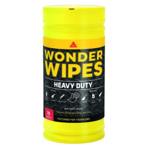 Sika Heavy Duty Multi-Use Wonder Wipes Tub (75 Wipes)