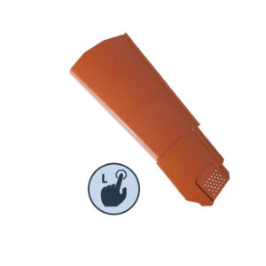 Left Hand Klober Uni-Click Dry Verge Units, Terracotta