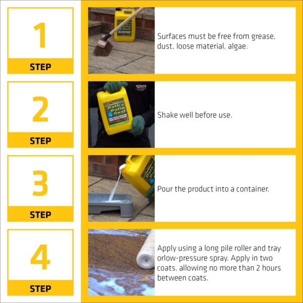Everbuild 405 Path & Patio Seal – 5 Litre