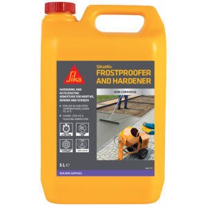 SikaMix Frostproofer and Hardener– 5 Litre