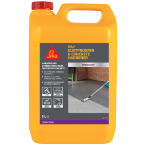 Sika Dustproofer & Concrete Hardener – 5 Litre