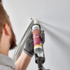 This image displays the Everbuild Everflex Pyro Mate Fire Rated Silicone – In Application