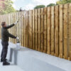 This image displays the Everbuild Lumberjack Wood Preserver – In Application