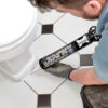This image is the Everbuild Plumbers Gold Sealant – In Application