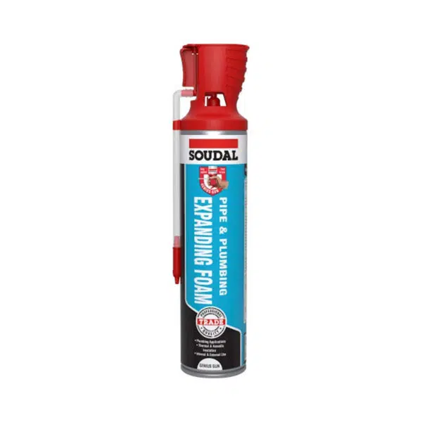 Soudal Gun Genius Pipe & Plumbing Foam – 600ml