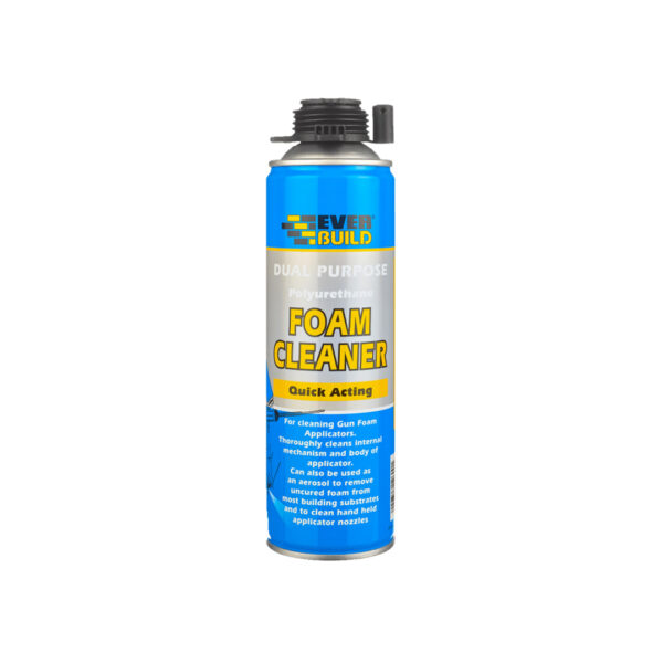 Everbuild Dual Purpose Foam Cleaner 500ml ERoofing