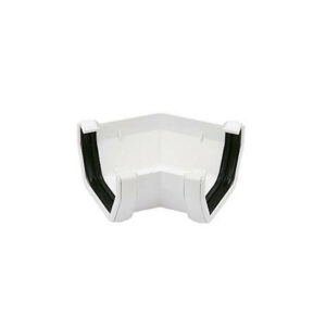 FloPlast Square Gutter Angle 135°, White