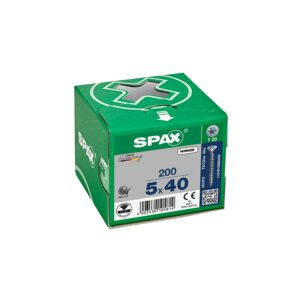 Spax T-Star Plus Wirox Coated Screw, 5.0mm Diameter – Box of 200