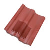 This image displays the front of the product which is a Klober Double Pantile Vent - Antique Red KG9858-3-0116