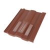 This image displays the front of the product which is a Klober Profile-Line Limarech Tile Vent - Antique Red KG9859-3-0116