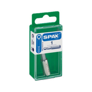 This image displays the front of the product which is a Spax Magnetic Bit Holder - 1 Piece