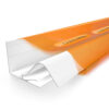 This image displays the front of the product which is a Corrapol Rock n’ Lock Wall Flashing - White