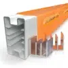 ALUKAP-SS Wall and Eaves Beam Post, White or Brown