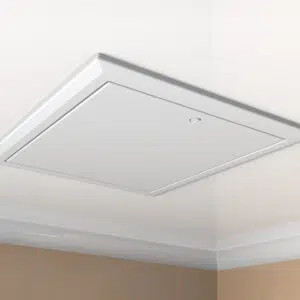1169 Plastic Hinged Drop Down Loft Access Door