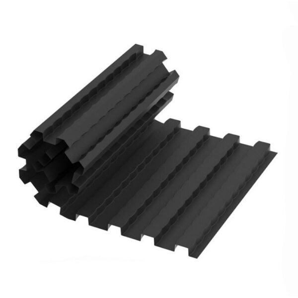 This image displays the front of the product which is a Roll Form Eaves Vent Roll Out Rafter Tray