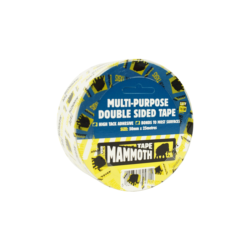 Everbuild Multi Purpose Double Sided Tape - 50mm x 5m