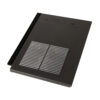 This image displays the front of the product which is a Klober Thin Line Vent - Black KG9855-3-0450