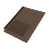 This image displays the front of the product which is a Klober Thin Line Vent - Brown KG9855-3-0247
