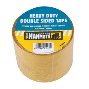 This image displays the front of the product which is a Everbuild Heavy Duty Double Sided Tape - 50mm x 5m