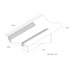 This image displays the diagram for the product Hambleside Danelaw Tile Vent TV10-8