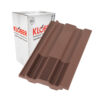 This image displays the front of the product which is a Klober 15x9 Tile Vent - Brown KG9690-0247 (Box of 10)