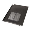This image displays the front of the product which is a Klober Profile-Line Flat Tile Vent - Black KG9856-3-0450