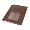 This image displays the front of the product which is a Klober Profile-Line Flat Tile Vent - Brown KG9856-3-0247