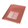 This image displays the front of the product which is a Klober Profile-Line Flat Tile Vent - Terracotta KG9856-3-0152