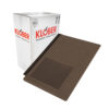 This image displays the front of the product which is a Klober Thin Line Vent - Brown KG9855-3-0247 (Box of 10).