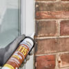This image is the Everbuild Everflex 115 G.P Building Mastic In Application