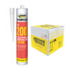 This image displays the front of the product which is a Everbuild Everflex 200 Contractors LMA Silicone - 295ml (Box of 25)