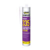 This image displays the front of the product which is a Everbuild Everflex 335 Construction Silicone - 295ml