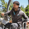 OX Tools Half-Zip Work Grey Hoodie Jumper
